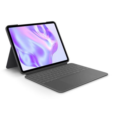 6. LOGITECH Combo Touch Keyboard Case 920-012833 für Apple iPad Pro 13 (M4) Grau