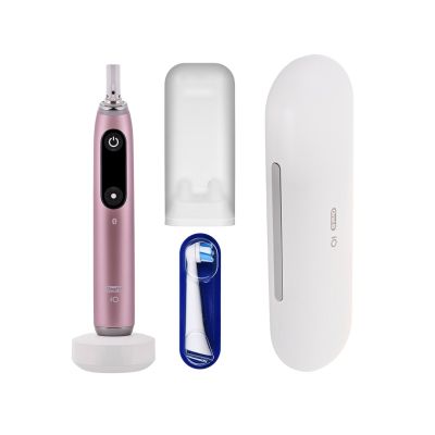 2. Oral-B iO Series 9 Zahnbürste mit Rosenquarz-Finish