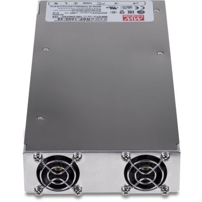 3. TRENDnet TI-RSP100048 Rack-Netzteil, AC 100–240 V, 1000 W, aktive PFC, 4 HE, 48,3 cm (19 Zoll)