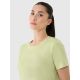 Schnelltrocknendes Oversize-Trainings-T-Shirt für Damen 4F 4FRSS25TFTSF1236-42S