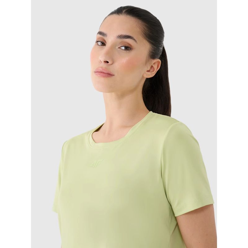 Schnelltrocknendes Oversize-Trainings-T-Shirt für Damen 4F 4FRSS25TFTSF1236-42S