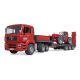 MAN TGA Lkw mit Tieflader und Manitou MLT 633 Bruder Teleskoplader