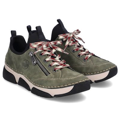 14. Bequeme Rieker W RKR610 grüne Schuhe
