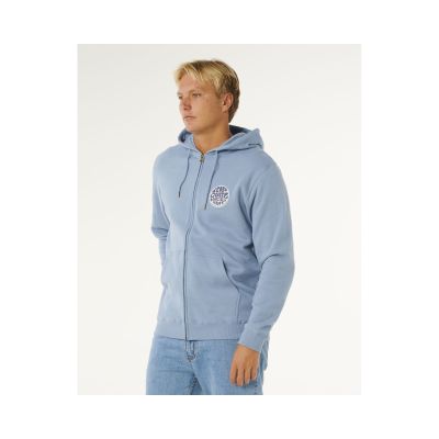 2. RIP CURL Wettie Passage Icon Zip Thru Herren-Sweatshirt Blau