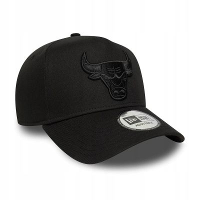3. New Era 9FORTY NBA Essential Chicago Bulls E-Frame Black Cap - 60675532
