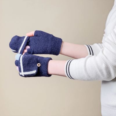 6. Winter-Handyhandschuhe für Damen/Kinder – Schwarz