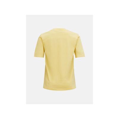 4. PEAK PERFORMANCE Original Small Logo Tee Damen gelb
