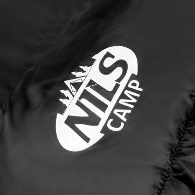 8. NILS CAMP NC2012 Schlafsack Schwarz und Blau