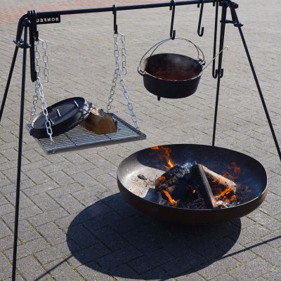 11. Bonfeu Stahlständer für die BFB Feuerstelle