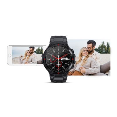 13. Smartwatch GIEWONT Schwarz GW430-1