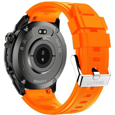 15. Smartwatch Gravity Schwarzes Armband + Armband GT46-4