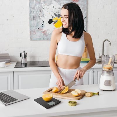 4. Wozinsky WIK-10 Intelligente Küchenwaage mit Digitalanzeige und Bluetooth-App – Schwarz