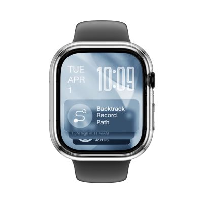 2. AmazingThing Minimalistische Schutzhülle für Apple Watch Series 11 46 mm – Transparent