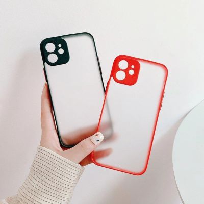 5. Milky Case Flexible, durchscheinende Silikonhülle für Xiaomi Redmi Note 10 / Redmi Note 10S Red