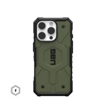 UAG Pathfinder Magsafe - Schutzhülle für iPhone 16 Pro, kompatibel mit MagSafe (oliv) [mto]