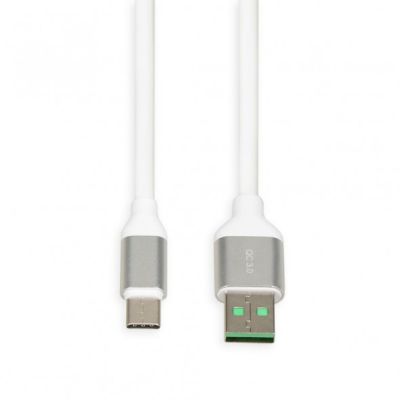 2. IBOX IKUMTCWQC-Kabel (USB 2.0 Typ A - USB Typ C; 1,5 m; weiß)