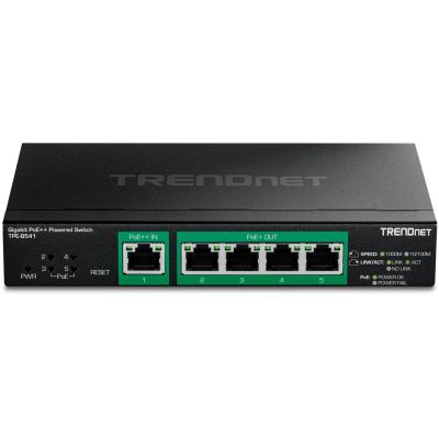 2. Trendnet TPE-B541 Switch, Managed, Gigabit Ethernet, Vollduplex, PoE, Wandmontage