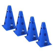 4er Set Trainingshütchen - 23 cm blau / PT4-12WH-B