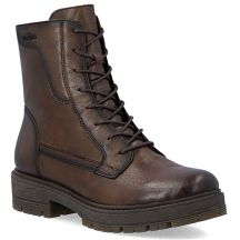 Braune Damen-Lederboots im Worker-Stil Rieker 75800-25