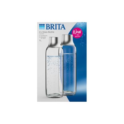 10. Brita sodaTRIO Flasche (2 Stück, Glas)