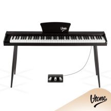 V-TONE BL-130 BK Vierbein-Digitalpiano, schwarz