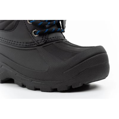 8. Lee Cooper Kinder-Winterstiefel, Schneestiefel, schwarz, warm gefüttert, mit Klettverschluss