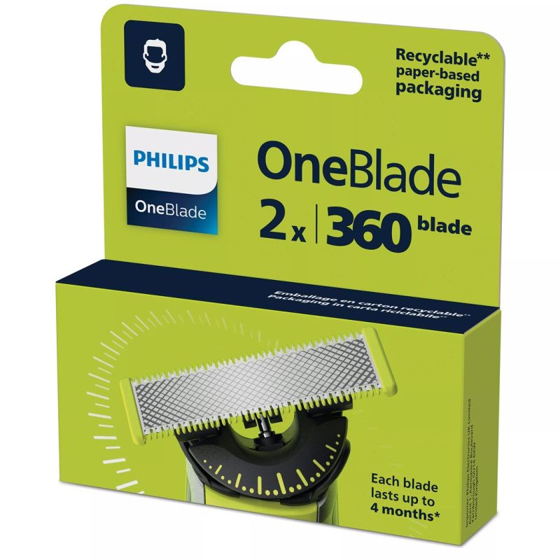 3. PHILIPS QP 420/50 Ersatzklinge (eine Klinge)