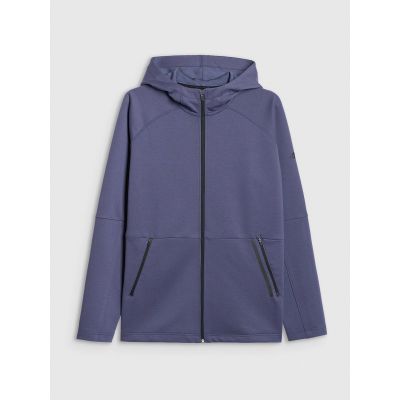 3. Herren-Sweatjacke mit Reißverschluss und Kapuze 4F 4FWAW25TSWSM1865-22S