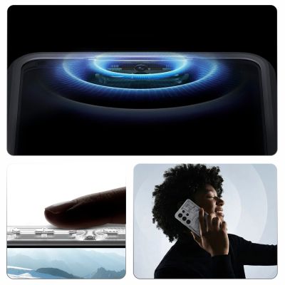 20. Spigen Ultra Hybrid Mag MagSafe Hülle für Samsung Galaxy S26 Ultra Zero One – Transparent und Weiß