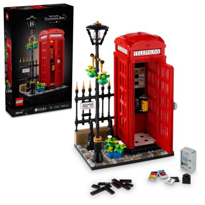 37. Lego 21347 Ideas - Rote Londoner Telefonzelle