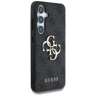 4. Guess Big 4G Logo Classic Logo Hülle für Samsung Galaxy S25 Schwarz