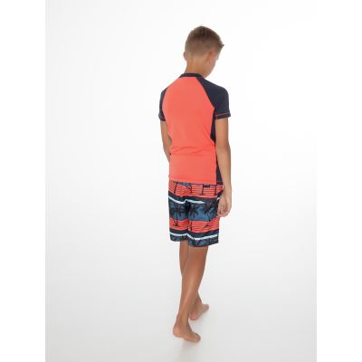 3. Jungen-Rashguard Protest PRTFREZZ JR mit kurzen Ärmeln