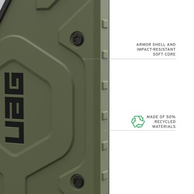 6. Urban Armor Gear Pathfinder Handyhülle 17,5 cm (6,9 Zoll) Olivgrün
