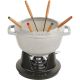 Staub Fondue-Set – 20 cm, Weißer Trüffel