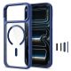2. Tech-Protect Magmat Magsafe CC Hülle für iPhone 17 Pro / 18 Pro – Marineblau und Transparent