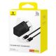8. Baseus GaN5 30W Wandladegerät mit 100W USB-C-zu-USB-C-Kabel – Schwarz