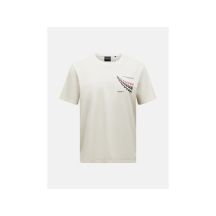 PEAK PERFORMANCE M Explore Grafik-T-Shirt, beige