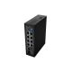 10. LANBERG ILFE-8P-1GE-1S-120 LIGHT INDUSTRIAL POE 4XBT 4XAT SFP+ETH DIN FAST ETHERNET