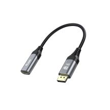 Equip 133446 0,15 m DisplayPort HDMI-Kabeladapter Schwarz, Grau