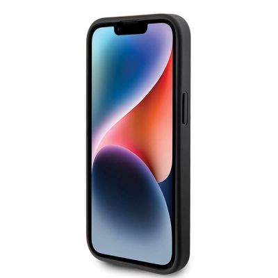 5. Guess GUHCP15MPS4DGPK iPhone 15 Plus 6,7" schwarz/schwarz Hardcase Strass Metall Logo