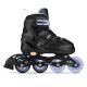 8. Spokey Quattro 4IN1 SPK-943428 Inlineskates Größe 30-33BK/VT