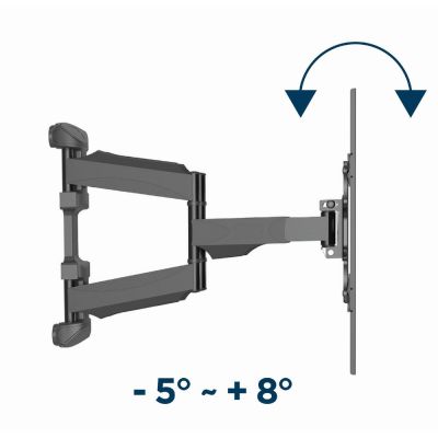 2. GEMBIRD Verstellbare LCD-Wandhalterung 32"-75" VESA MAX 600 x 400 mm, bis zu 45 kg