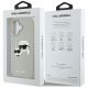 8. Karl Lagerfeld HC 3D Rubber Double Heads iPhone 16 Hülle - Beige