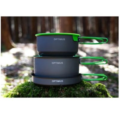 6. Optimus Terra Camp 4 Kochtopf-Set