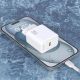 4. Dudao A27CEU PD 25W GaN SB-C Wandladegerät mit USB-C-Kabel – Weiß