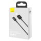 5. Baseus Superior USB - Lightning Kabel 2,4 A 2 m schwarz (CALYS-C01)