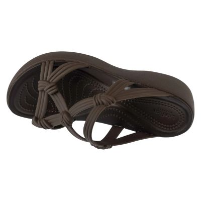 3. Crocs Brooklyn Knot Sky Sandale W 212011-206 Braun 36/37