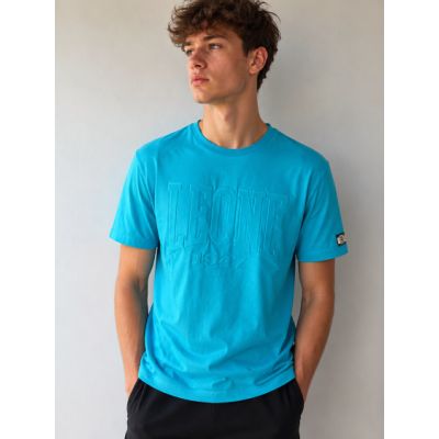 4. Herren T-Shirt LEONE LSM924/S16 türkis "L"