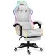 30. Huzaro Force 4.7 RGB Weißer Gaming-Stuhl