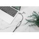 3. USB Typ-C auf Gigabit Ethernet 2,5G USB-C + USB A Adapter (USB 3.1/3.0)